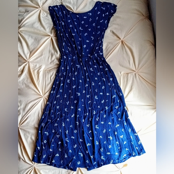 Blue Cottage Dress - Picture 2 of 5